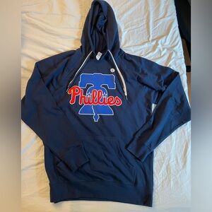 Philadelphia Phillies hooded shirt - men size large